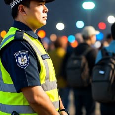 イベントの警備